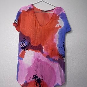 Pure sugar silk top